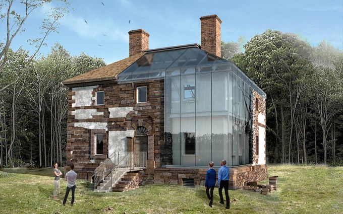 Glass House: proteggere monumenti storici con il vetro