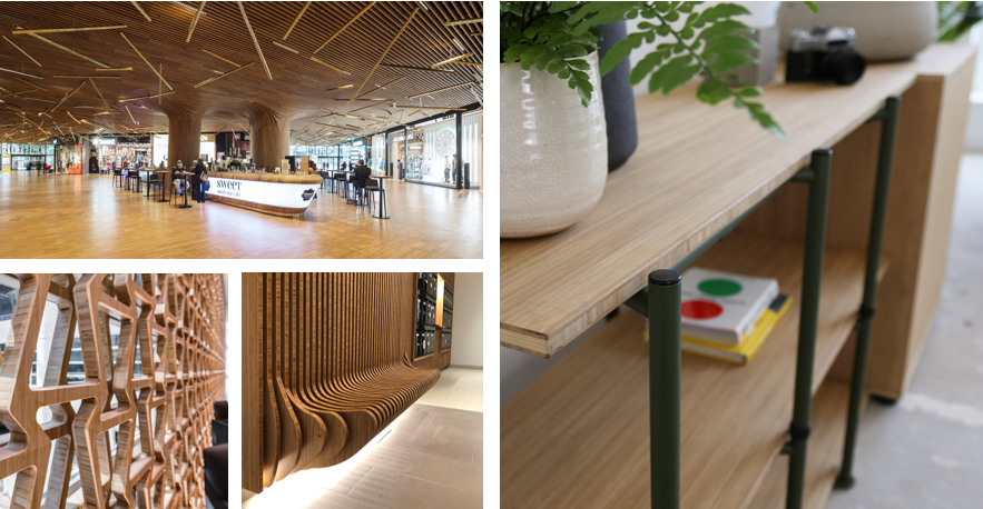Moso: pannelli in bambù per l’interior design