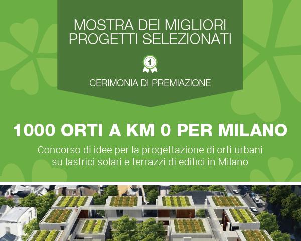 Selezionati i vincitori di "1000 orti a km 0 per Milano"