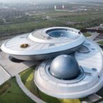 Niente linee o angoli retti per il nuovo museo di astronomia di Shanghai