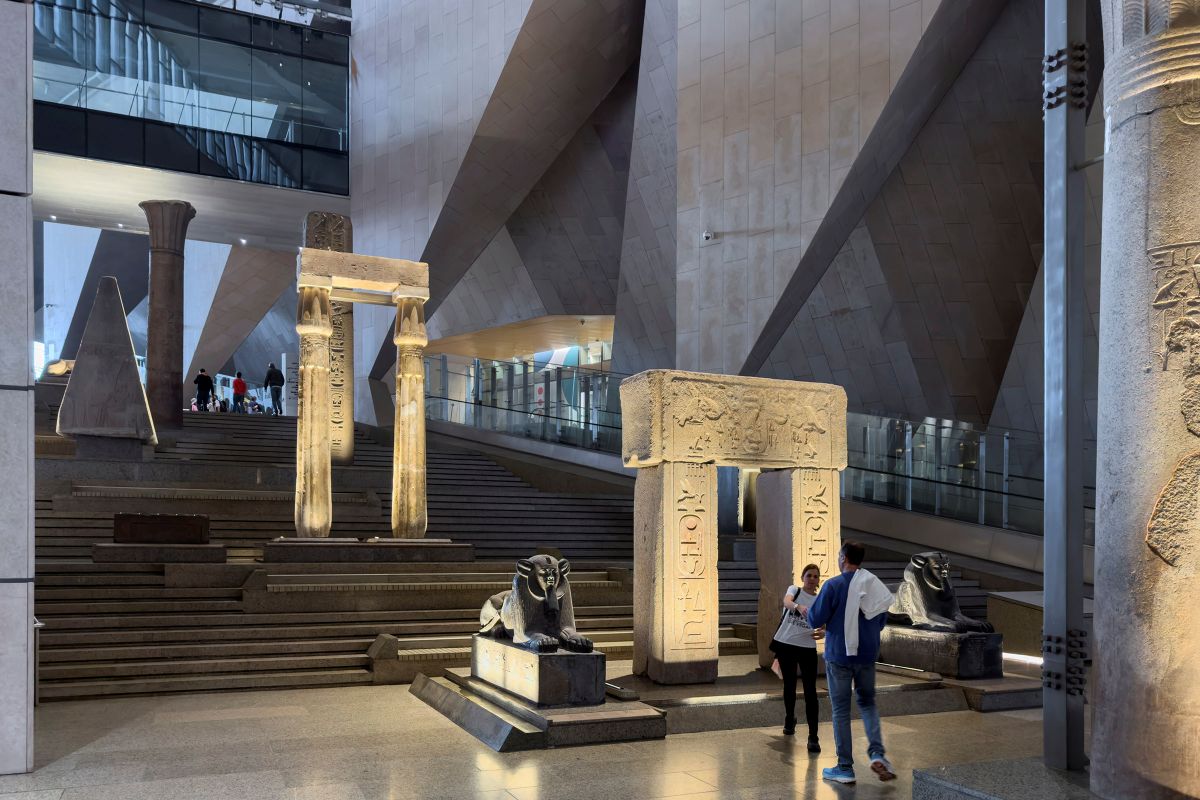 Grand Egyptian Museum a Il Cairo Grand Egyptian Museum a Il Cairo