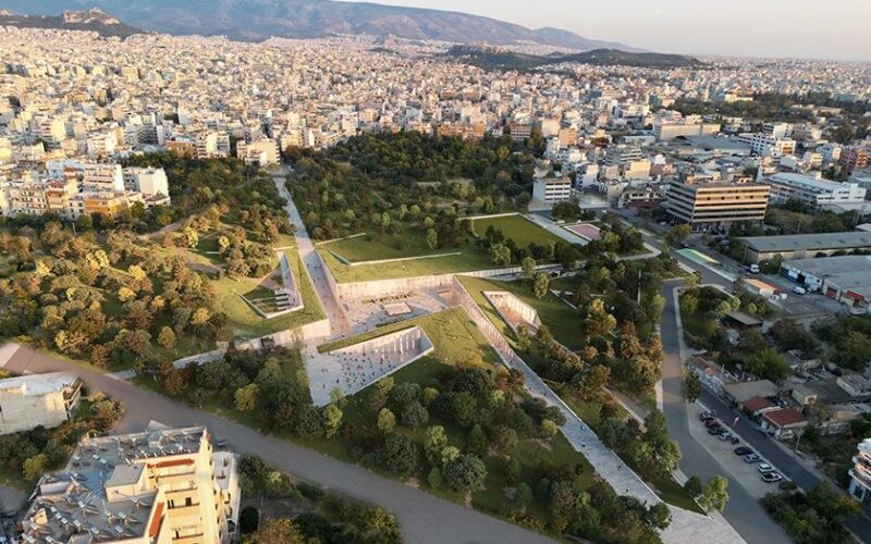 Ad Atene nasce il museo verde integrato nella topografia della città
