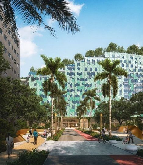 Shenzhen: nuovo ospedale pediatrico con giardini pensili a cascata