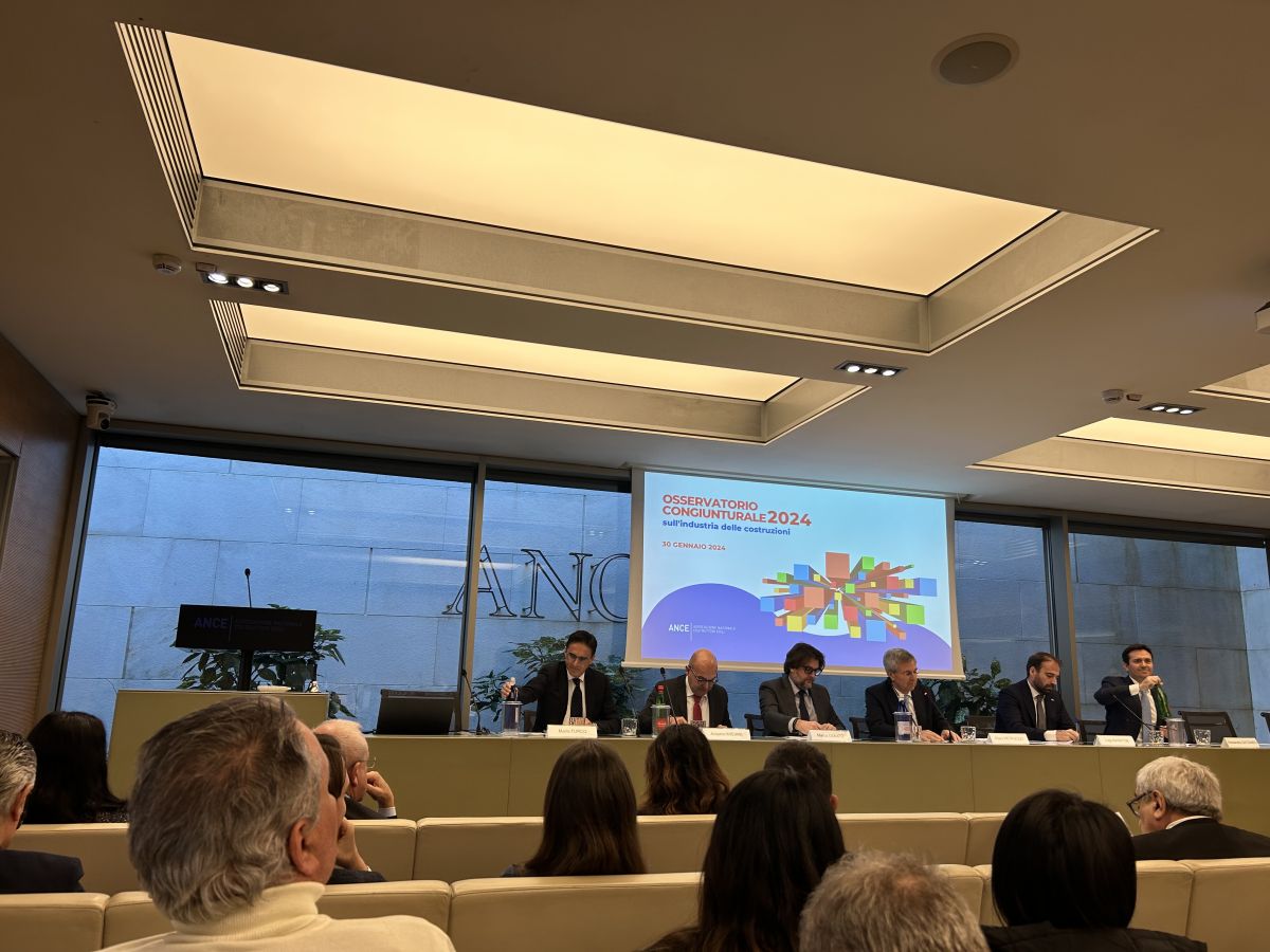 Osservatorio Congiunturale Ance, nel 2024 atteso calo del settore edile