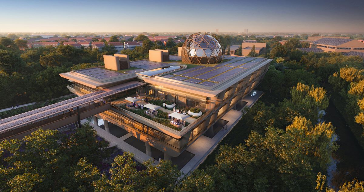 L'Oxford Science Park dell'Ellison Institute of Technology 