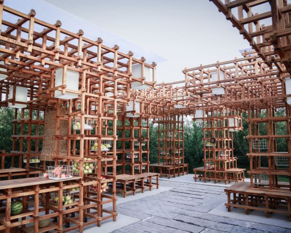 Il padiglione modulare italiano vince la competizione internazionale UIA-CBC