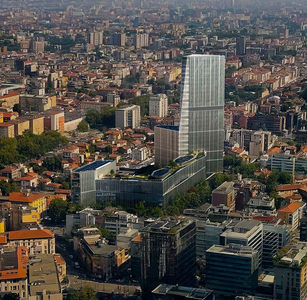 dry garden previsto per Palazzo Sistema, il nuovo edificio pubblico della Regione Lombardia progetto Park associati dry garden previsto per Palazzo Sistema, il nuovo edificio pubblico della Regione Lombardia progetto Park associati