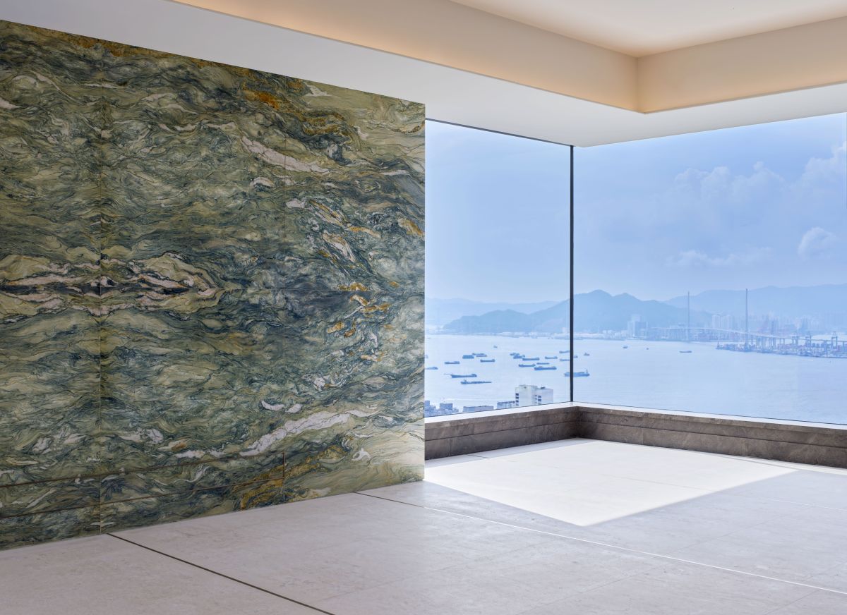 Particolare interni Castel Road Towers a Hong Kong