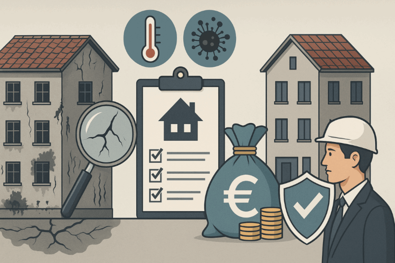 Patologie edilizie: diagnosi e prevenzione per vivere meglio ed evitare spese miliardarie