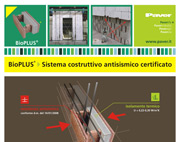 BIOPLUS – SISTEMA COSTRUTTIVO ANTISISMICO TESTATO E CERTIFICATO