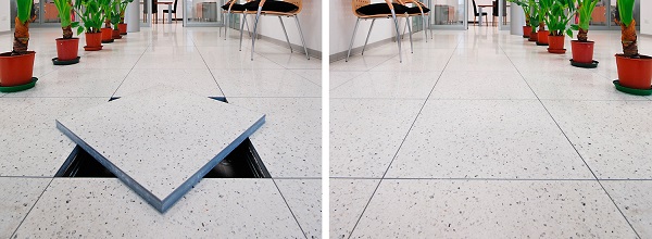 Pavimentazione sopraelevata Monolite