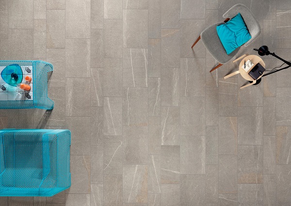 Percorsi Smart: pavimenti in grès porcellanato effetto pietra per interni ed esterni di Keope