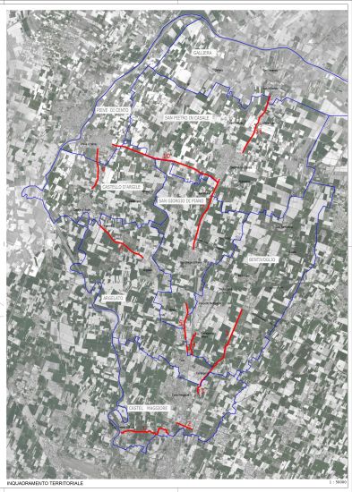 La rete delle ciclabili dei comuni dell’Unione Reno-Galliera La rete delle ciclabili dei comuni dell’Unione Reno-Galliera