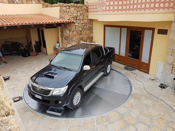 Piattaforma girevole per auto Green Park