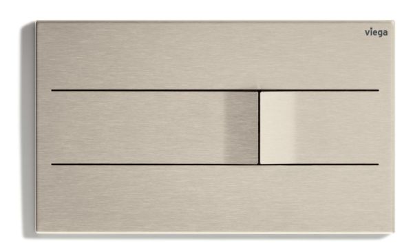 Placca di comando Visign for More 201 in acciao di Viega