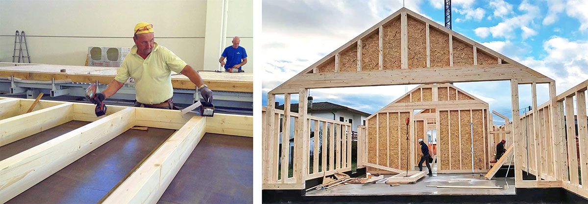 Platform frame: struttura e montaggio Platform frame: struttura e montaggio