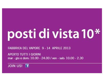 La Fabbrica del Vapore si tinge di verde per Posti di Vista 10*