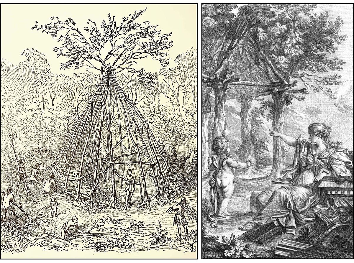Alle origini dell’abitare: l’archetipo della capanna primitiva