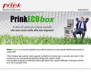 Scopri Prink ECObox: ritiro gratuito di cartucce vuote