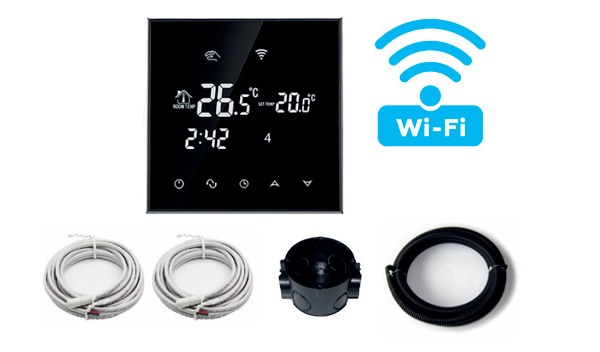 termostato digitale touch screen Prodeso Heat Thermostat Kit