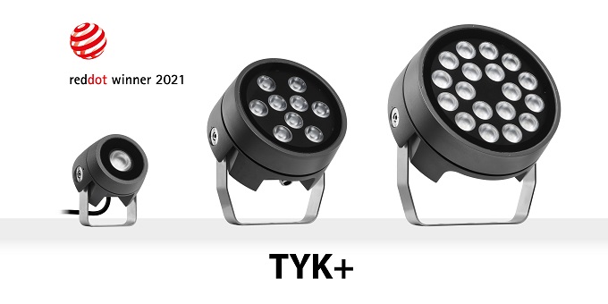 Red Dot Design Award per i proiettori della serie TYK+