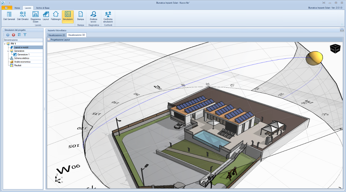 CAD integrato per una progettazione in 2D e 3D