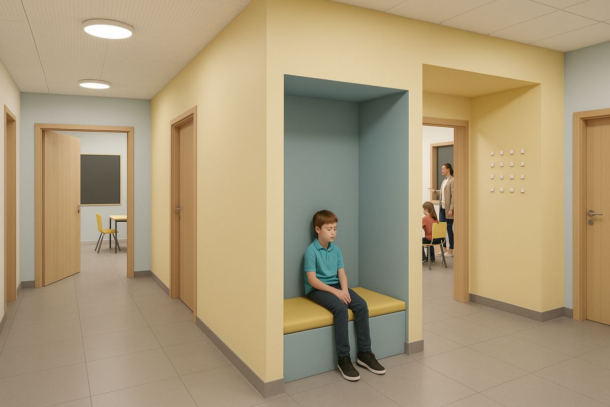 Sette criteri di progettazione per i bambini con autismo nelle scuole