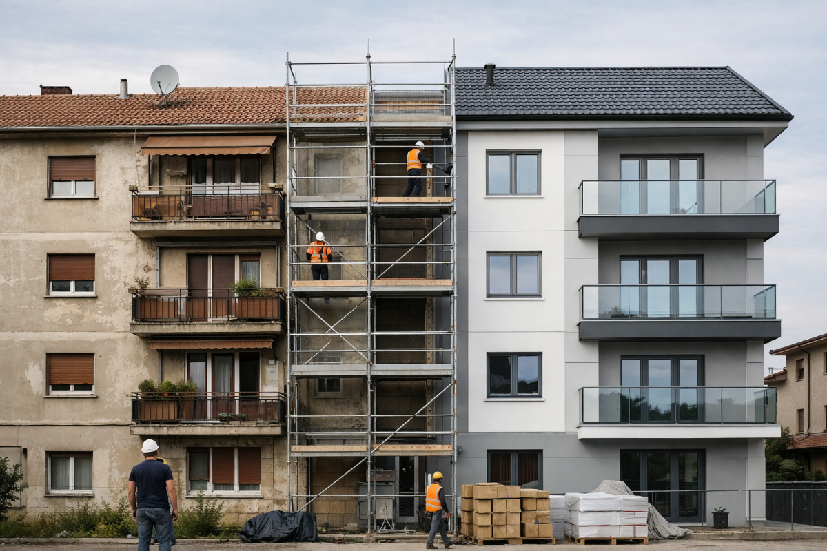 Facciate, coperture e serramenti: integrazione tra estetica e prestazioni