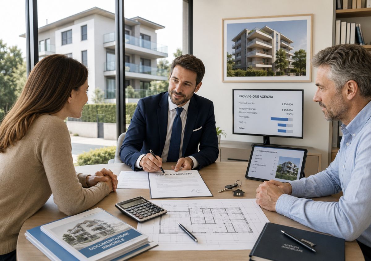 Come funziona la provvigione dell’agenzia immobiliare