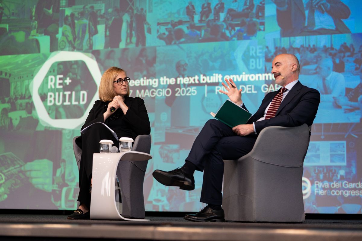 rebuild 2026: da sinistra alessandra albarelli ed ezio micelli rebuild 2026: da sinistra alessandra albarelli ed ezio micelli