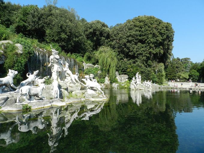 I giardini della Reggia di Caserta, Fontana di Diana e Atteone
