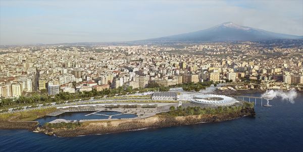 Masterplan del nuovo waterfront di Catania