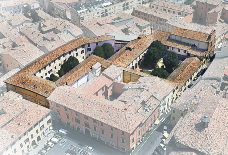 Rigenerazione dello spazio Roverella a Cesena: da monastero ad hub sociale