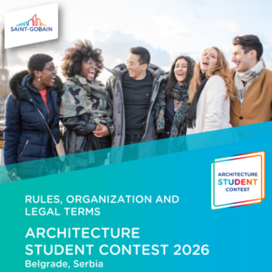 Architecture Student Contest di Saint-Gobain 2026: riqualificare un’ex area industriale di Belgrado