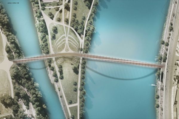 Il ponte di Praga "Lávka Holešovice Karlín", collegamento tra passato e futuro