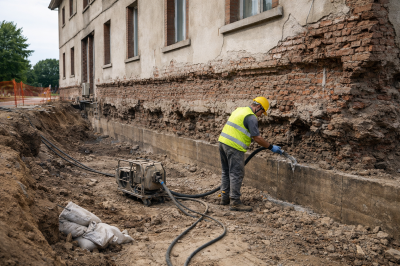 Consolidamento delle fondazioni: quando è necessario, tecniche di intervento e costi