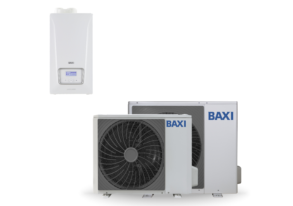 Luna Hybrid Alya H di Baxi è un sistema ibrido compatto che integra una pompa di calore e caldaia a condensazione Luna Hybrid Alya H di Baxi è un sistema ibrido compatto che integra una pompa di calore e caldaia a condensazione