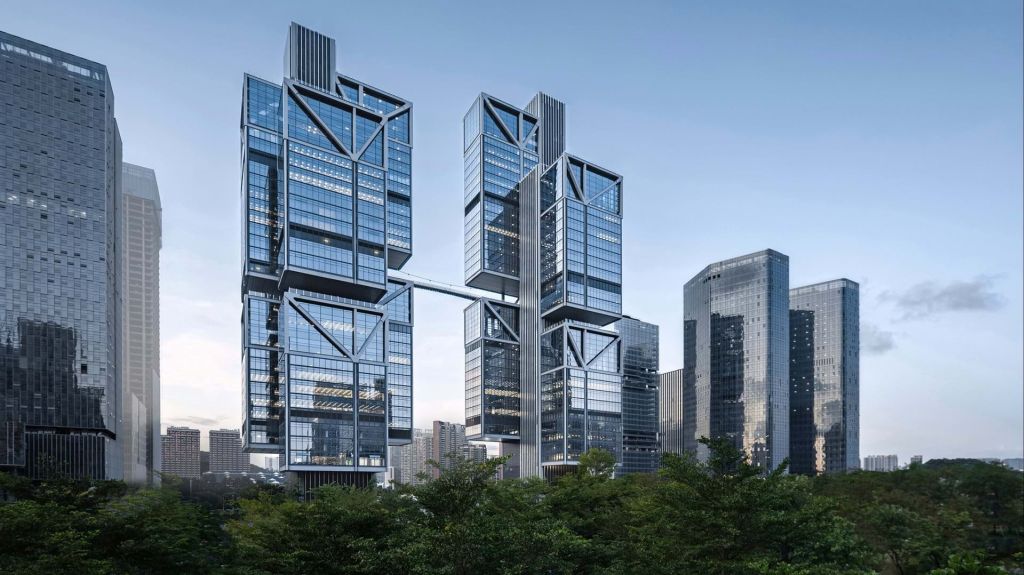 Sky City, una struttura che sembra sospesa nell'aria Sky City, una struttura che sembra sospesa nell'aria