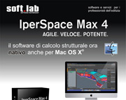 IperSpace Max 4 – Il programma di calcolo strutturale adesso nativo anche per MacOSX
