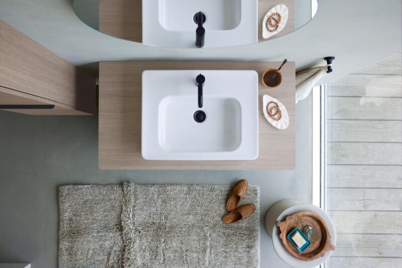 serie per il bagno Soleil di Duravit, disegnata dal designer Philippe Starck