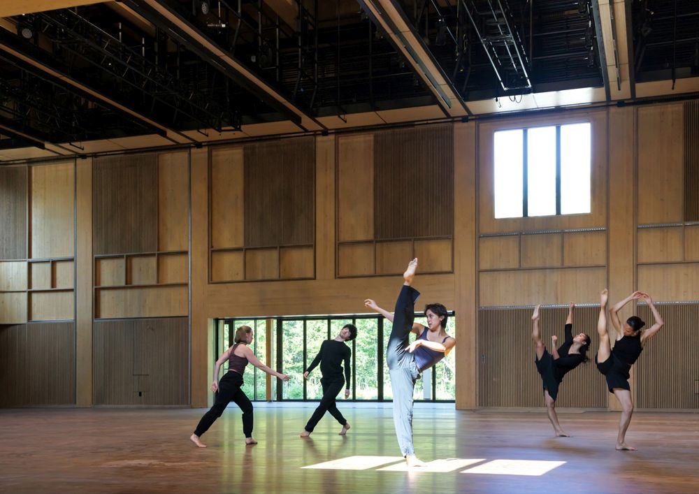 L'aula di danza del Doris Duke Theatre