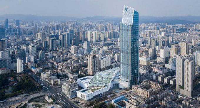 Spring City 66: il centro commerciale ispirato al paesaggio regionale 
