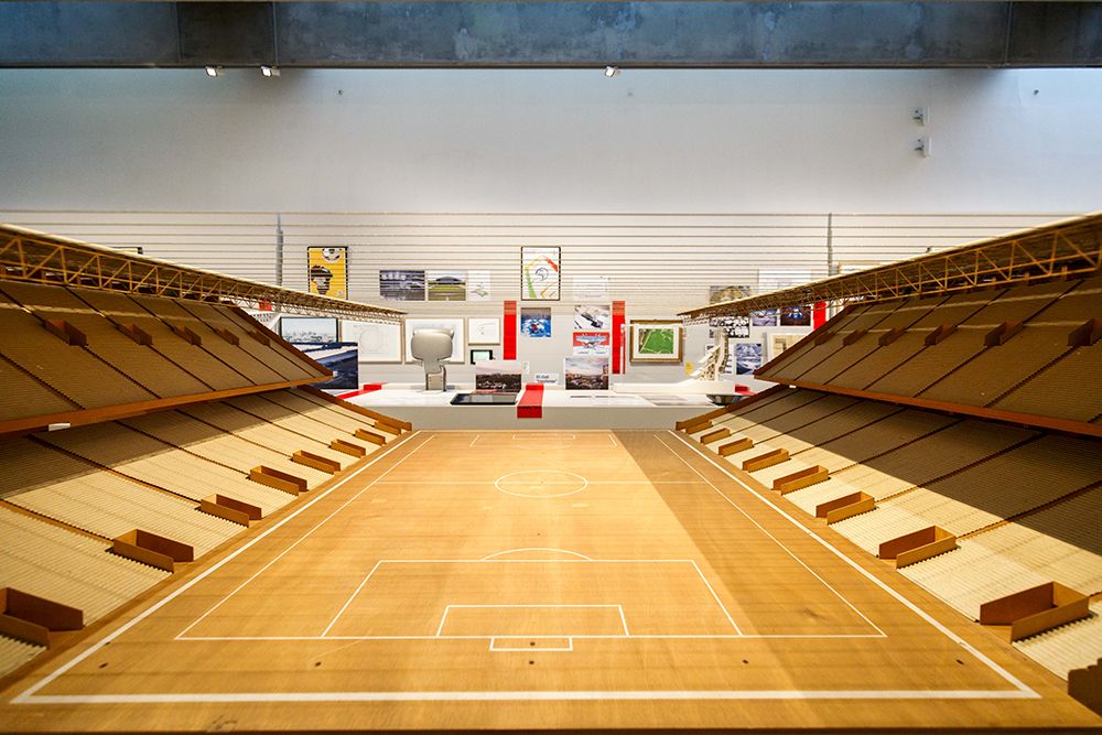 Mostra Stadi al MAXXI. Allestimento, foto Musacchio Pasqualini & Fucilla Mostra Stadi al MAXXI. Allestimento, foto Musacchio Pasqualini & Fucilla
