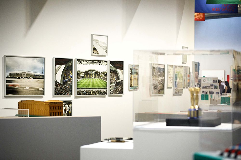 Mostra Stadi al MAXXI. Allestimento, foto Musacchio Pasqualini & Fucilla Mostra Stadi al MAXXI. Allestimento, foto Musacchio Pasqualini & Fucilla