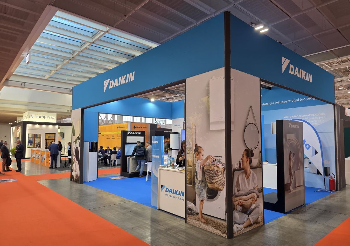 Lo stand Daikin al Saie 2026: focus pompe di calore Lo stand Daikin al Saie 2026: focus pompe di calore