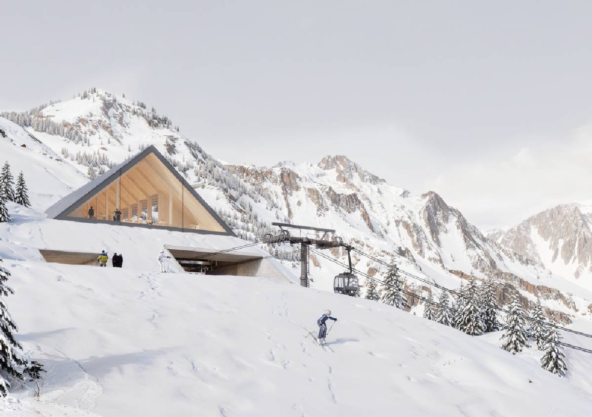 Nuova stazione montana a Ponte di Legno firmata Peter Picher Architecture