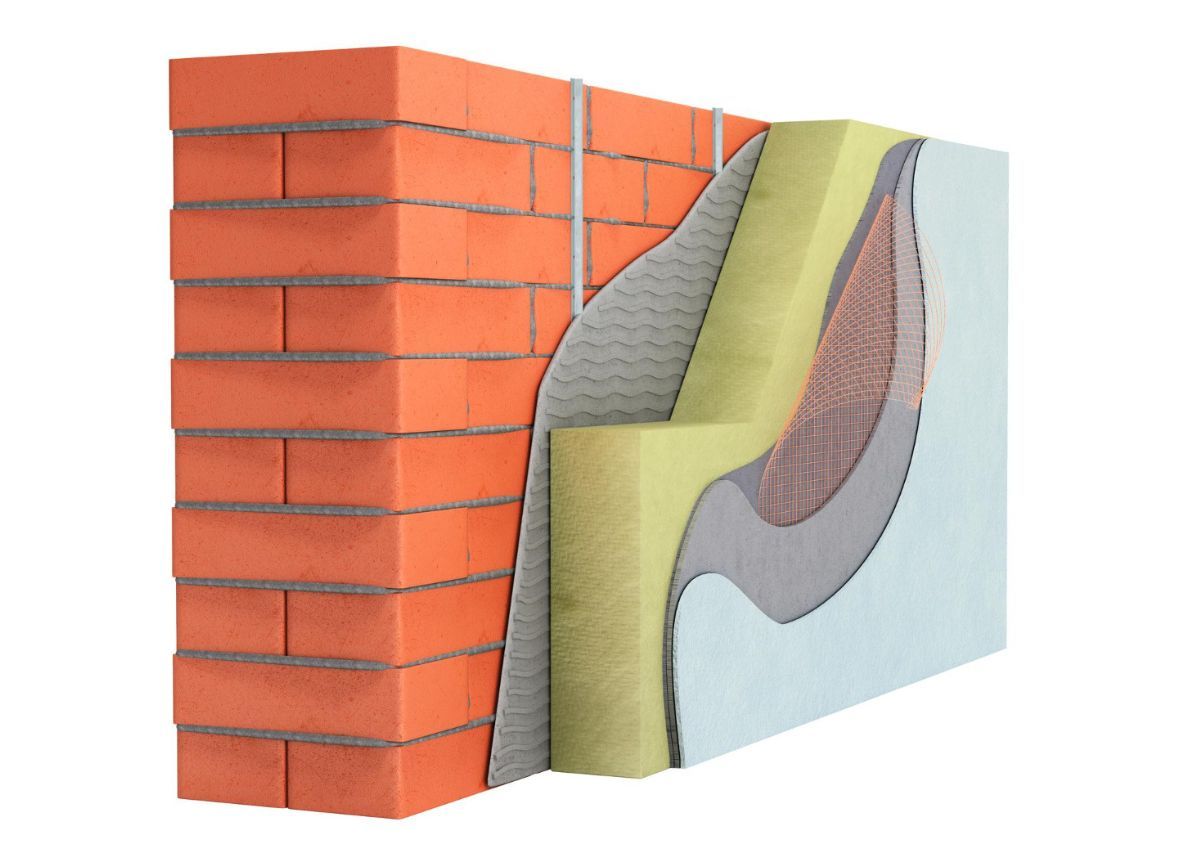 La stratigrafia del sistema a cappotto La stratigrafia del sistema a cappotto