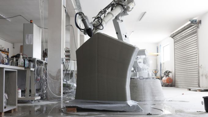 La stampa in 3D di Striatus, il ponte esposto alla Biennale di Venezia