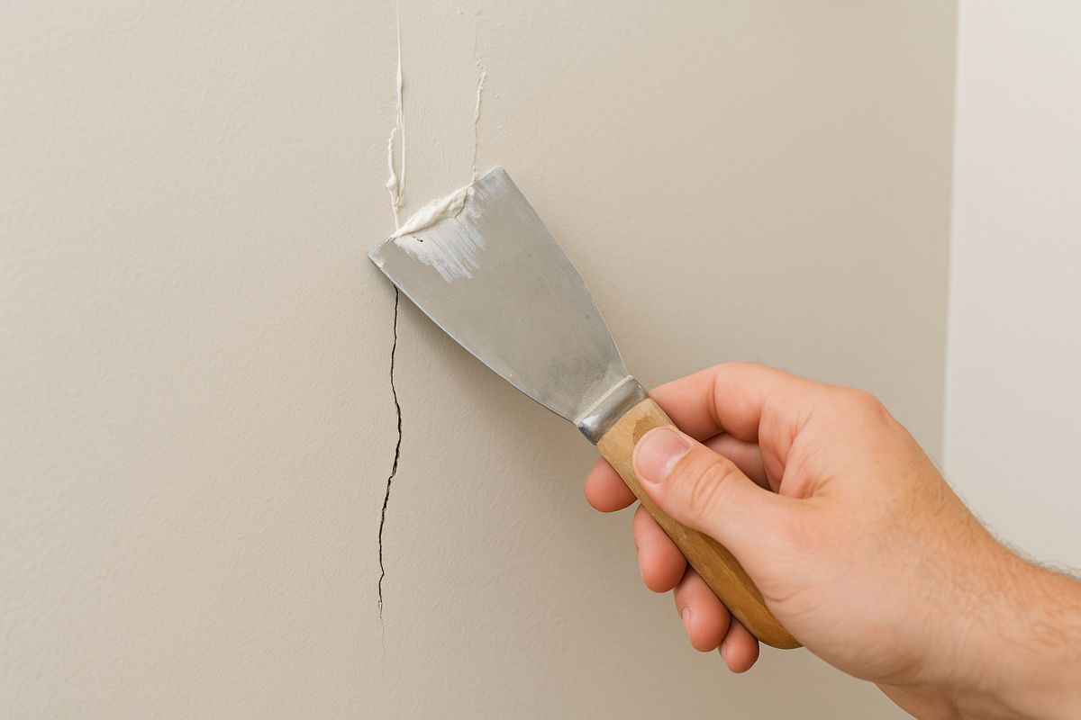Come intervenire per sistemare una crepa sul cartongesso