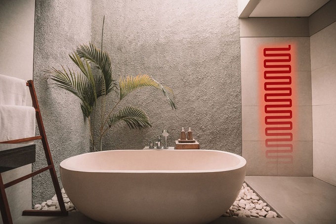 T-panel per riscaldare il bagno